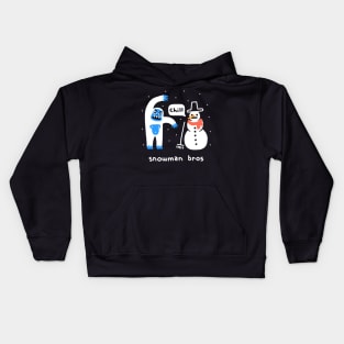 Snowman Bros Kids Hoodie